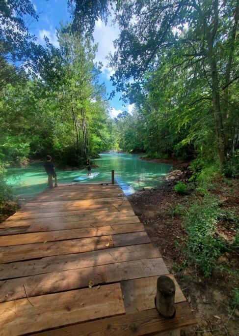 Waterfront Treehouse In A Magical Forest Waller Dış mekan fotoğraf